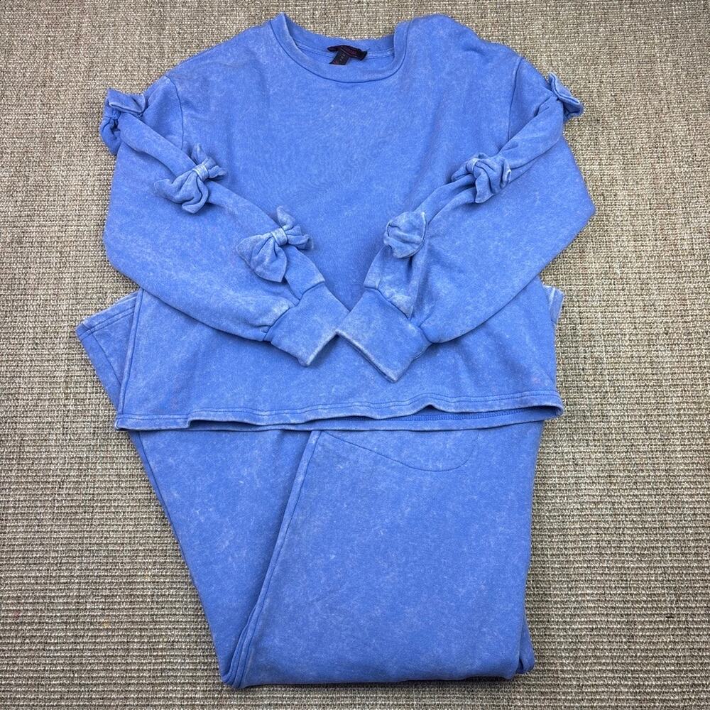 💙 C. Wonder by Christian Siriano Acid Wash Sweatsuit Set | Top M / Pants L |